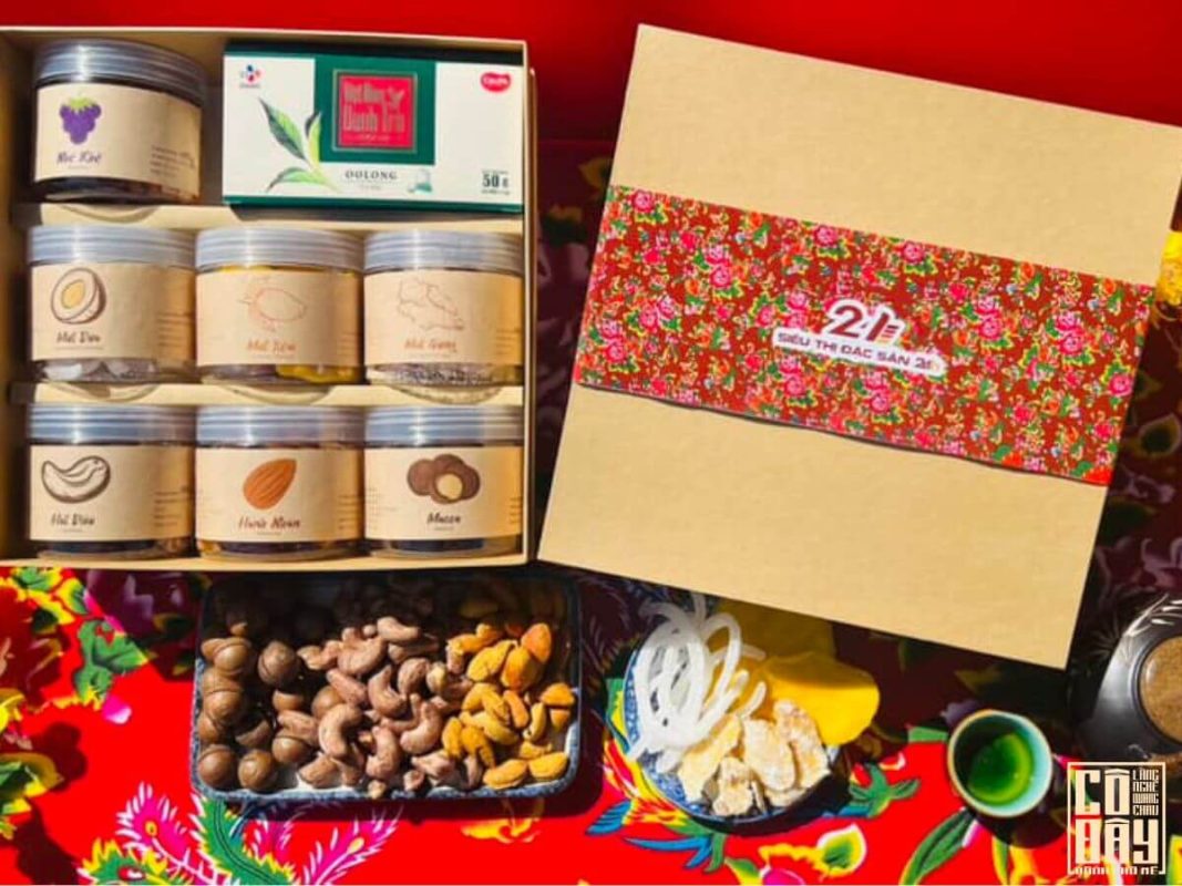 Bánh khô mè Quang Châu Cô Đây