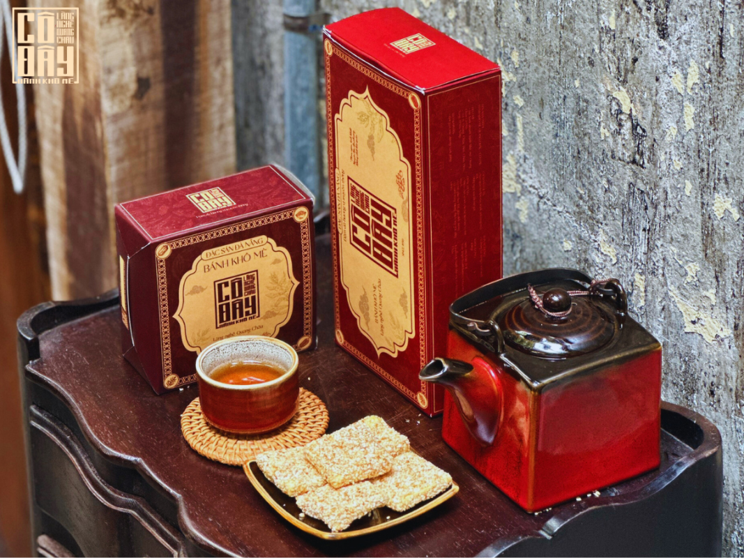 Bánh khô mè Quang Châu Cô Đây