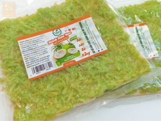 Bánh tráng dừa non - Đặc sản Đà Nẵng