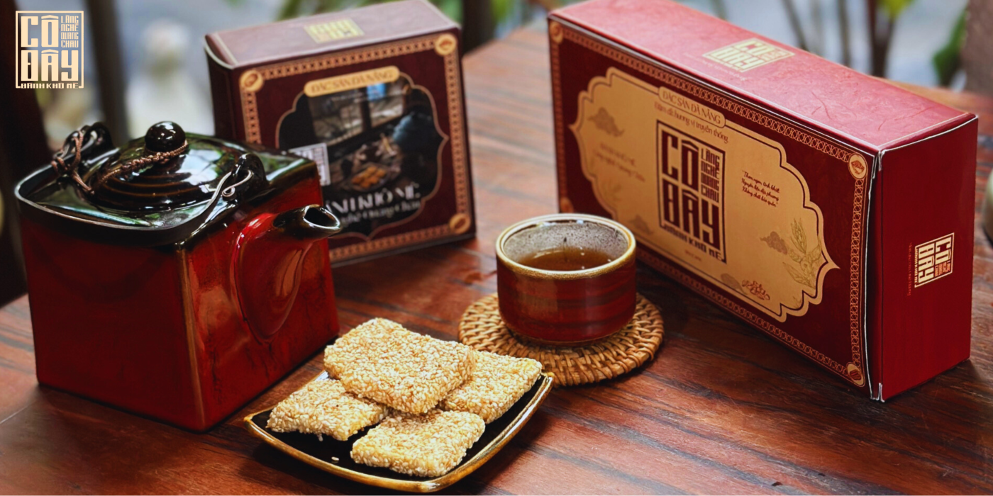 Bánh khô mè Quang Châu Cô Đây