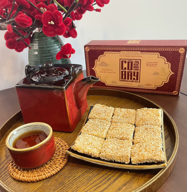 Bánh khô mè Quang Châu Cô Đây