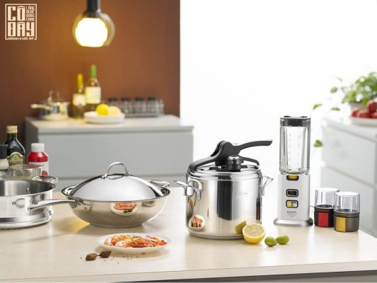 Tặng vợ những món đồ gia dụng thiết thực sẽ giúp cô ấy tự tin khi làm việc trong bếp.