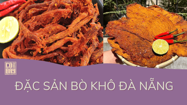 đặc sản bò khô đà nẵng