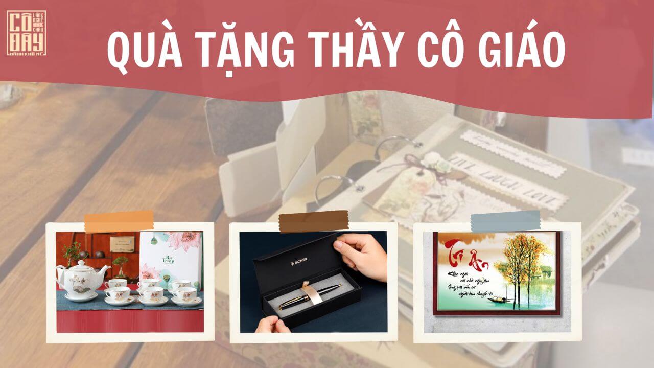 Quà tặng thầy cô nhân ngày họp lớp