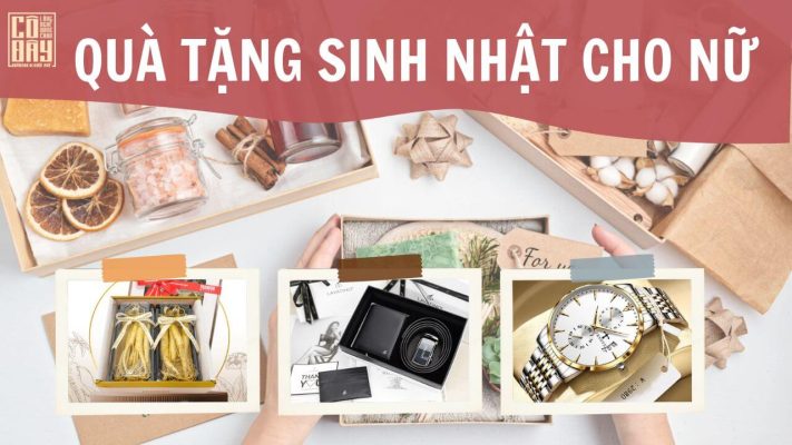 Quà tặng sinh nhật cho nữ