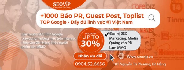  Quảng bá trên các trang báo, website uy tín